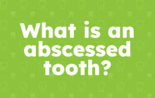 What is an abscessed tooth